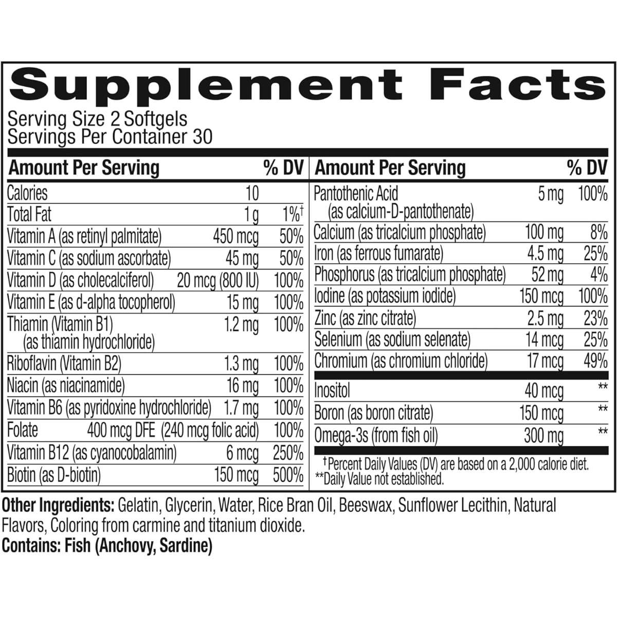 OLLY Ultra Women's Multi Softgels
