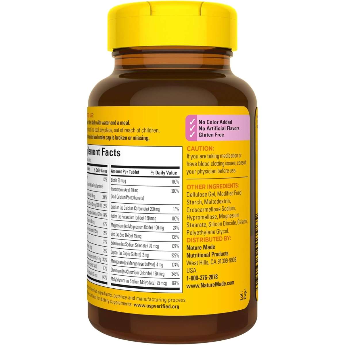 Nature Made Multivitamin For Her 50+ with No Iron