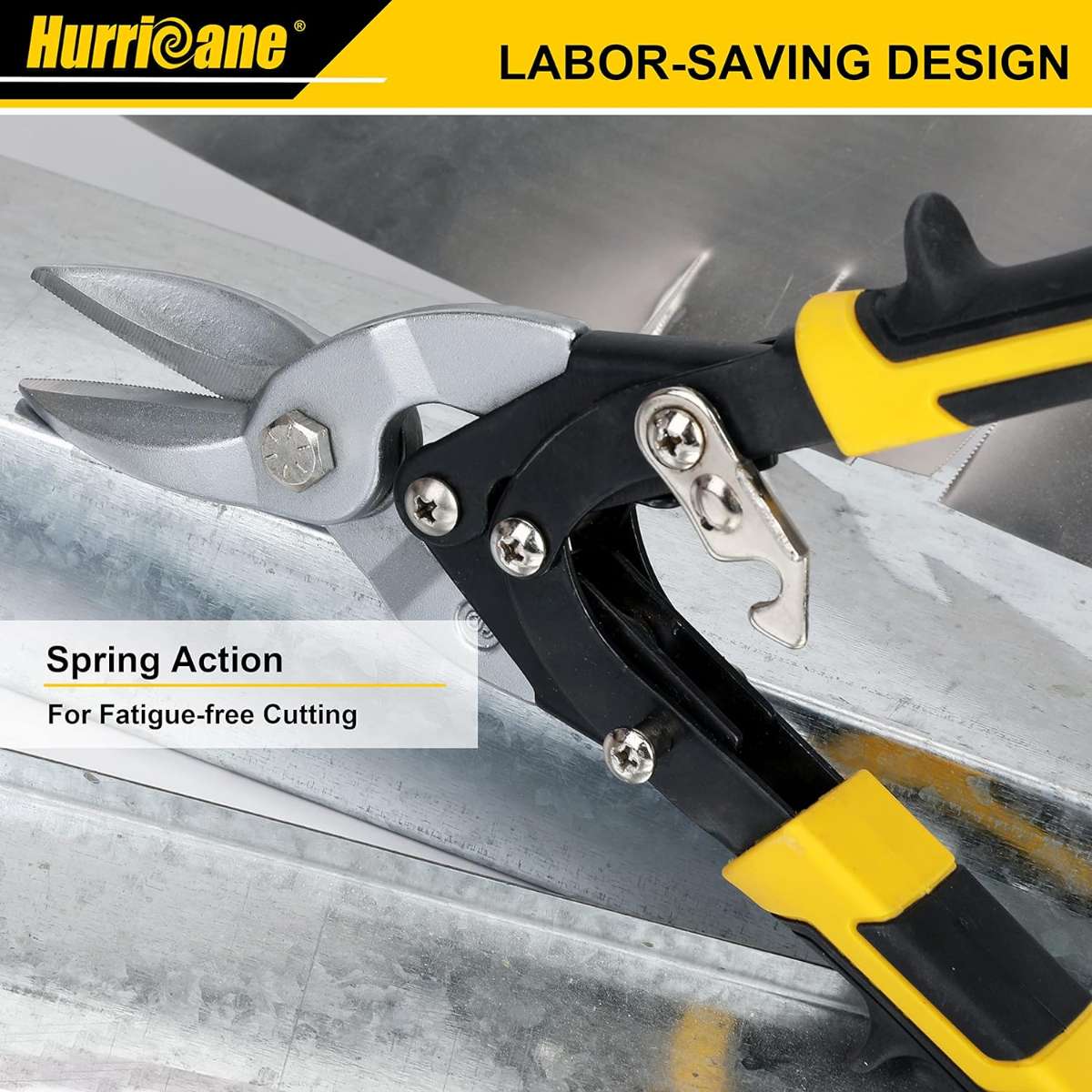 HURRICANE 10 INCH AVIATION TIN SHEARS