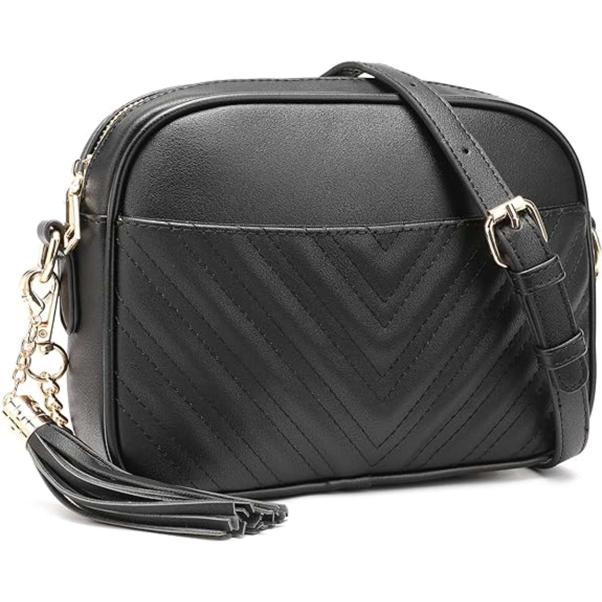 lola mae Quilted Crossbody Bag, Trendy Design Shoulder Purse