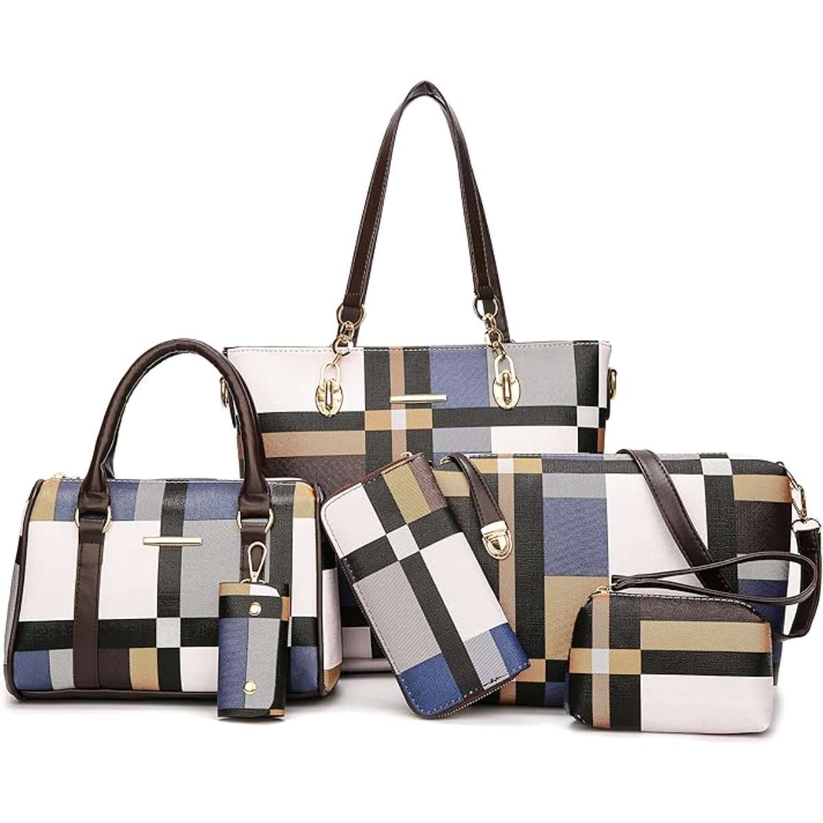 BAGSMART LARGE GYM BAG WITH YOGA MAT BUCKLE
