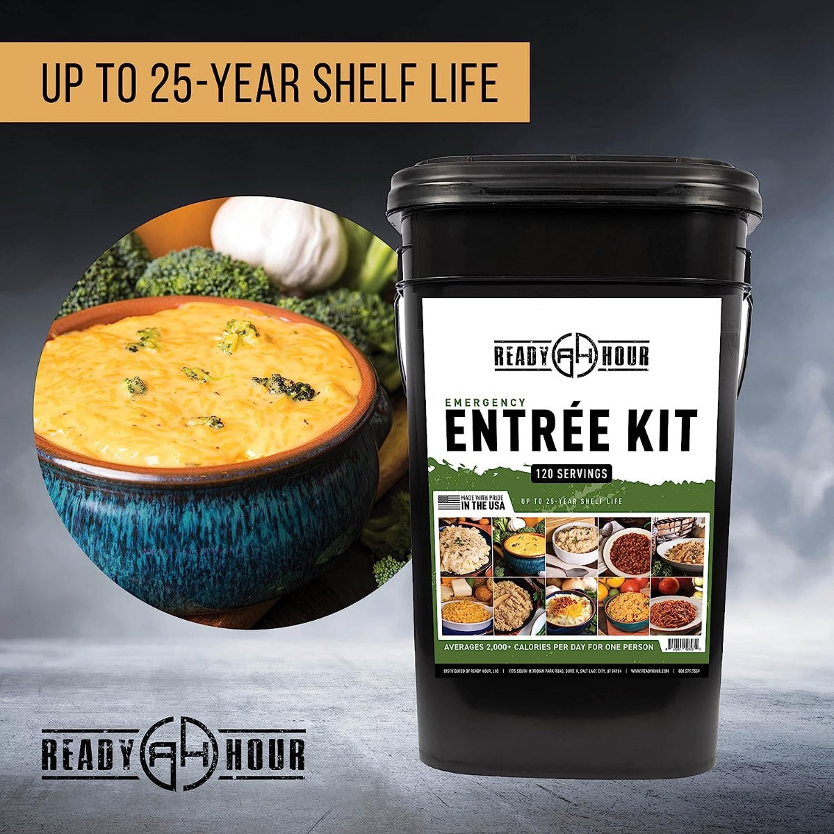 Ready-to-eat time, emergency meal set