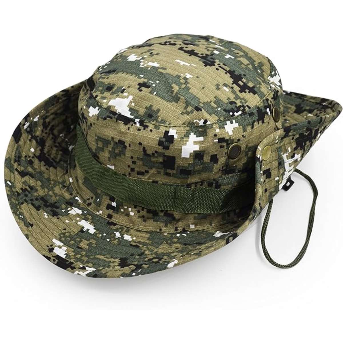 Outdoor wide-brimmed sun hat, United States combat style jungle sun hat