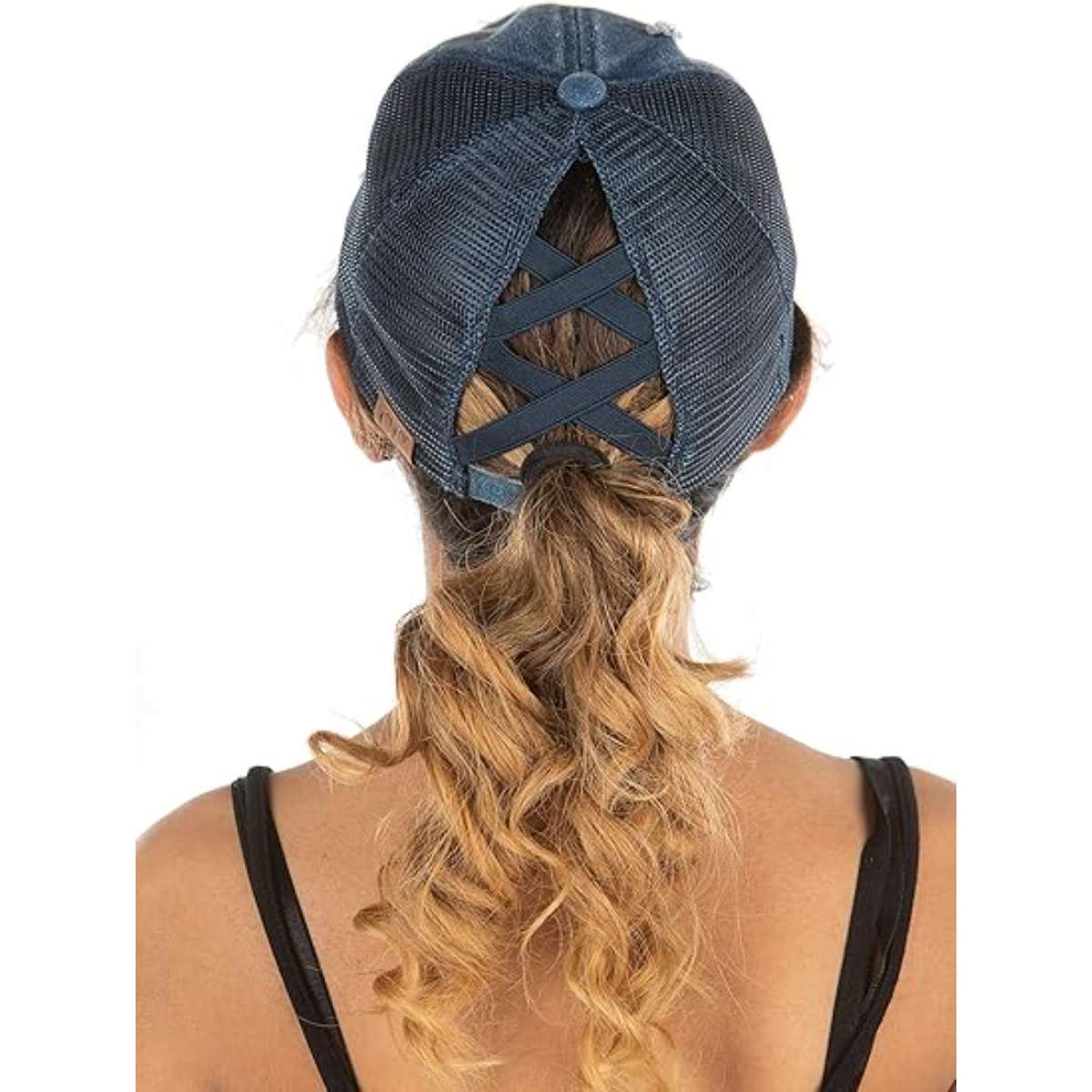 Fashionable Junque Chris cross hat