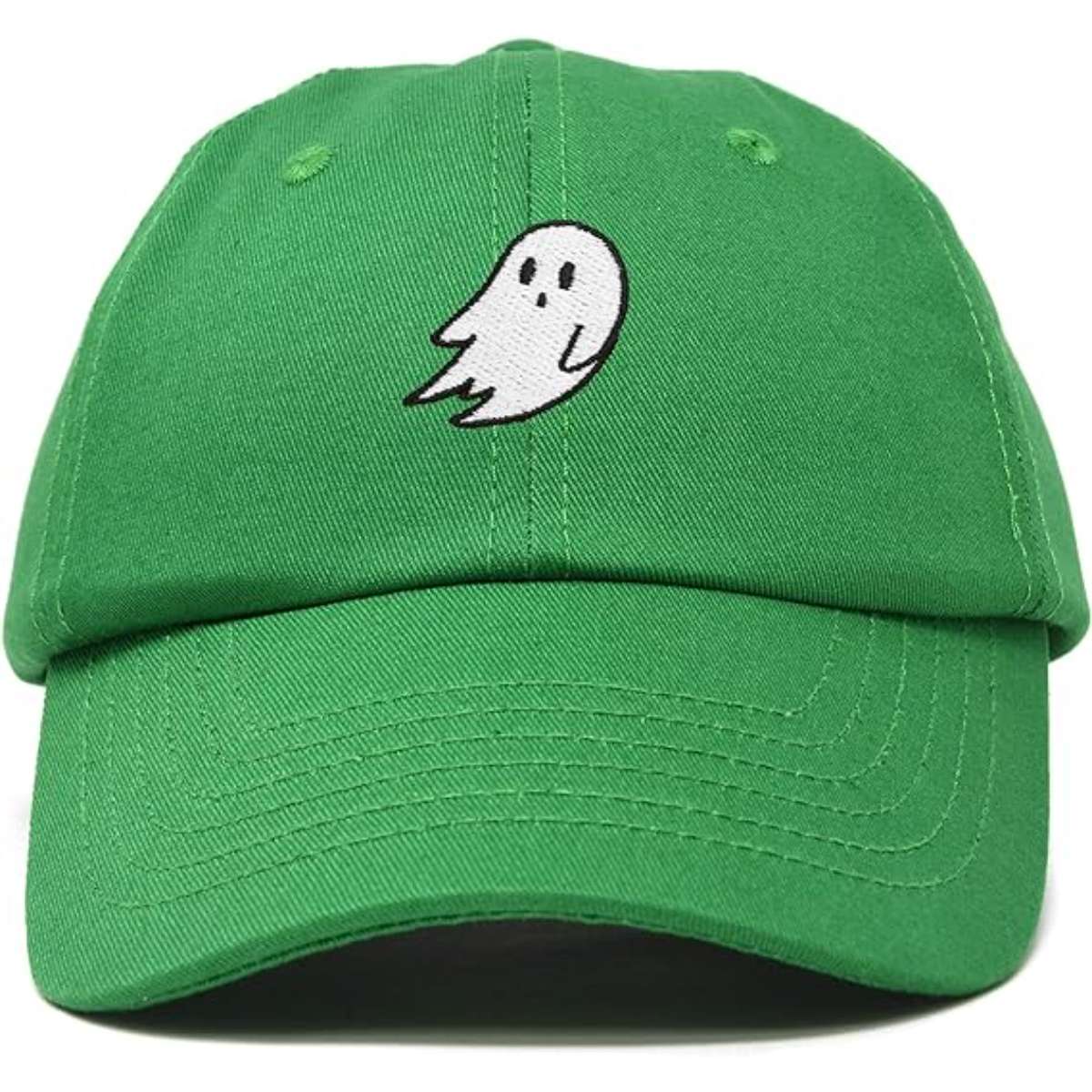 DALIX Ghost Embroidery Dad Hat Baseball Cap Cute Halloween