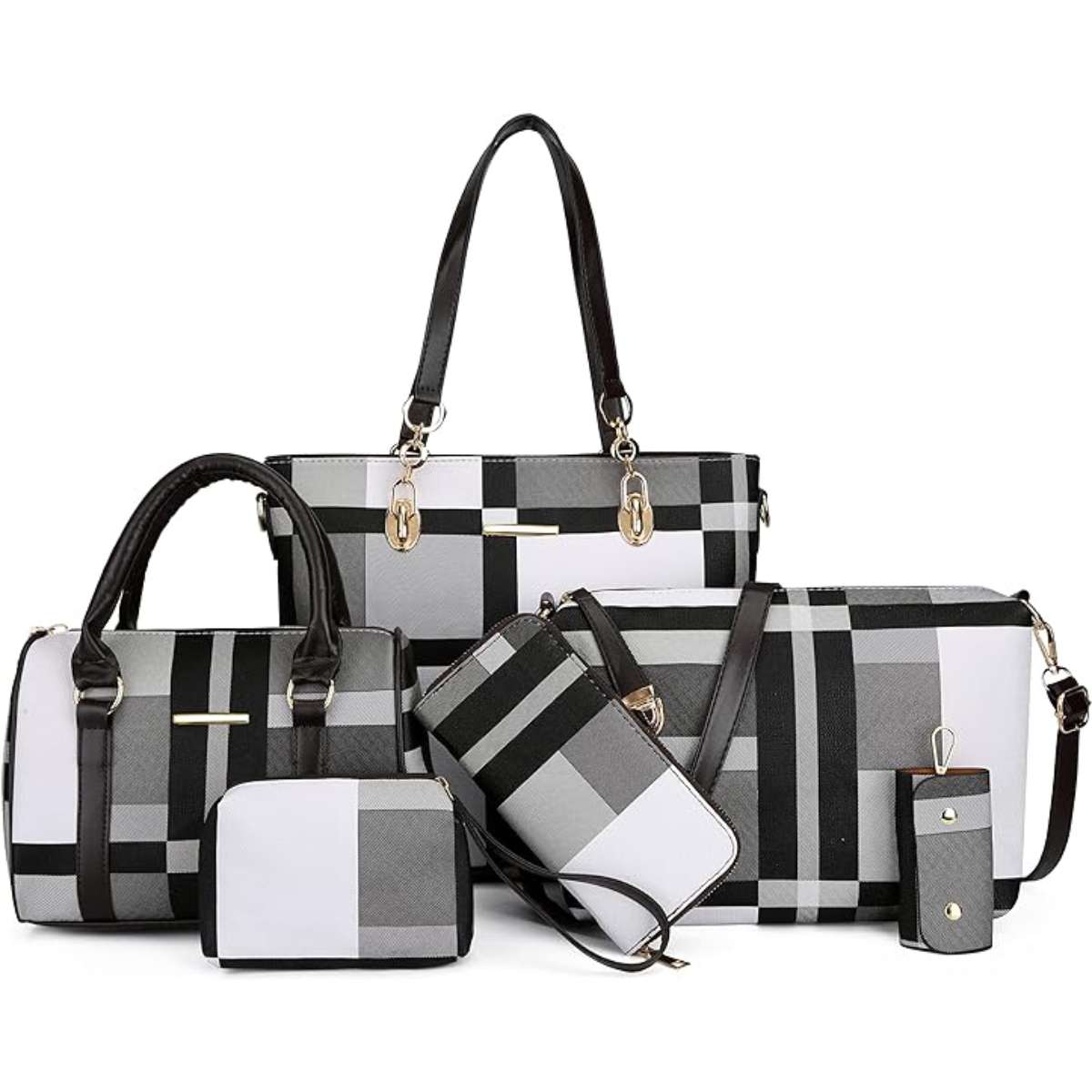 BAGSMART LARGE GYM BAG WITH YOGA MAT BUCKLE