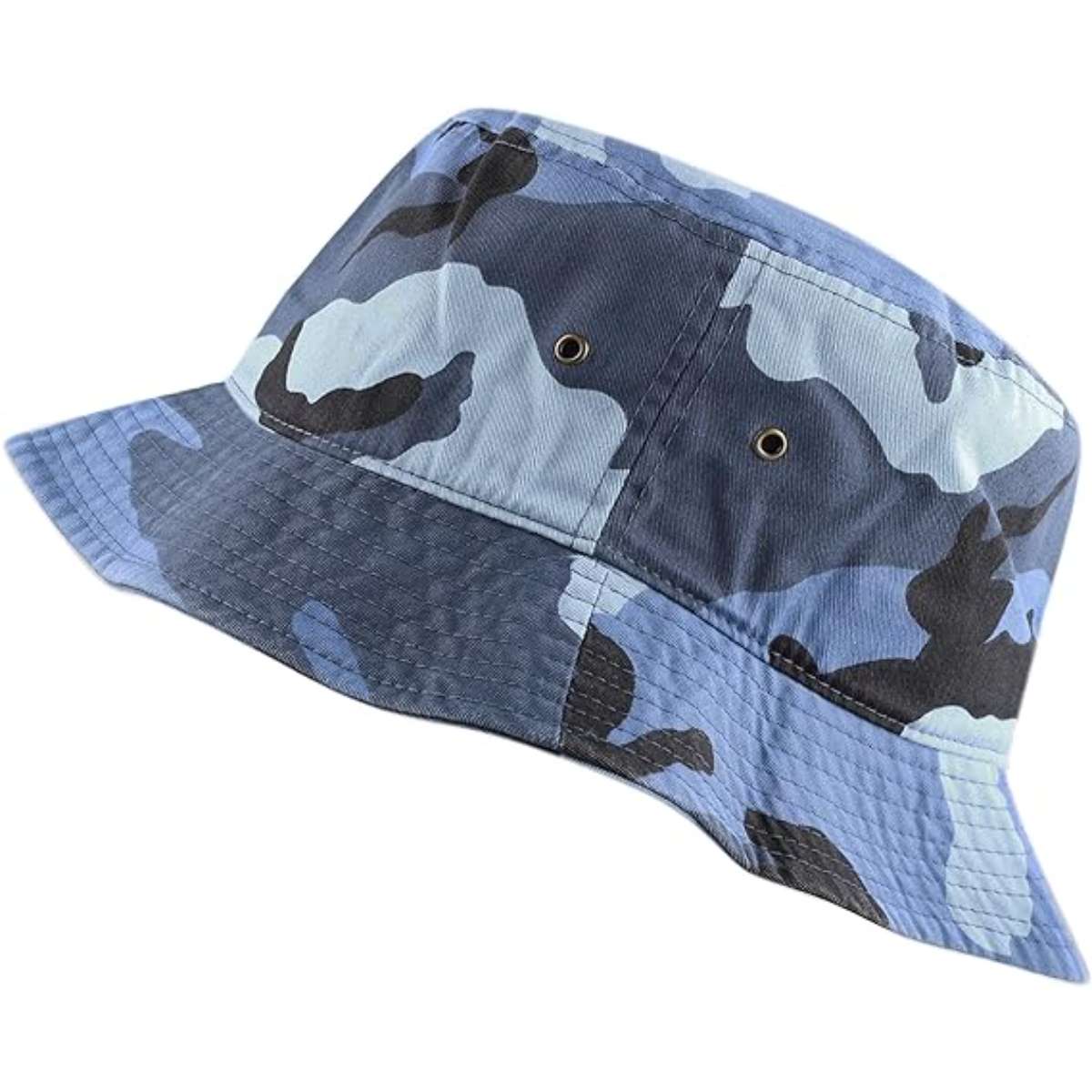 Bucket hat - unisex 100% cotton and denim UPF 50