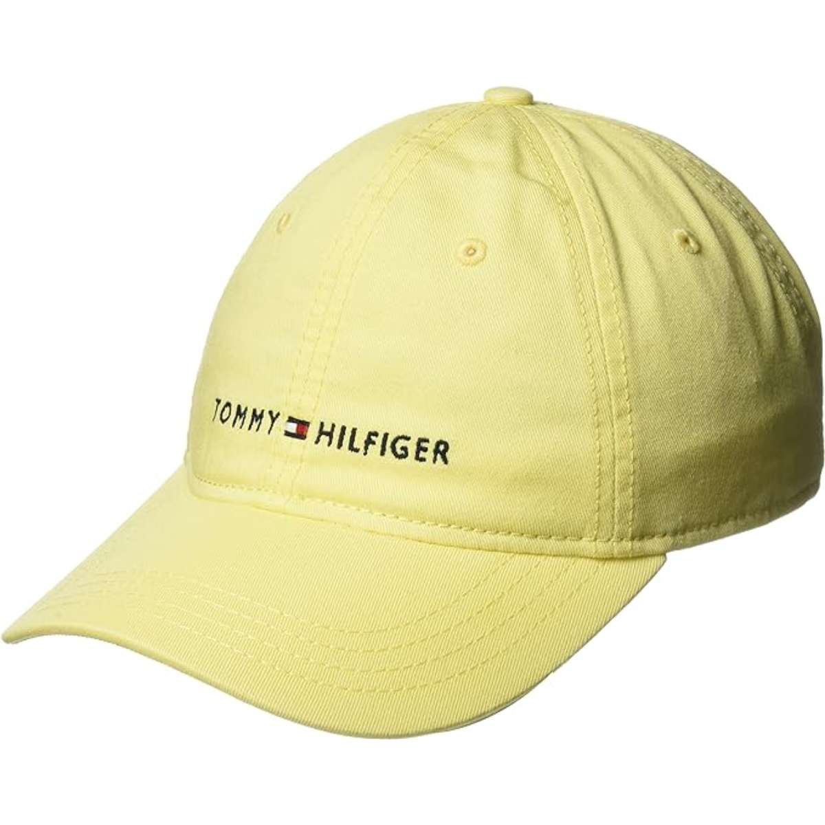 Tommy Hilfiger Men's Cotton Logo Adjustable Baseball Cap