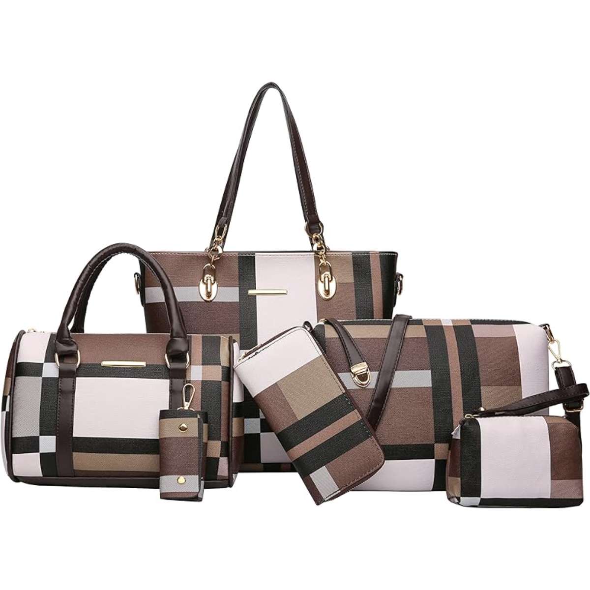 BAGSMART LARGE GYM BAG WITH YOGA MAT BUCKLE