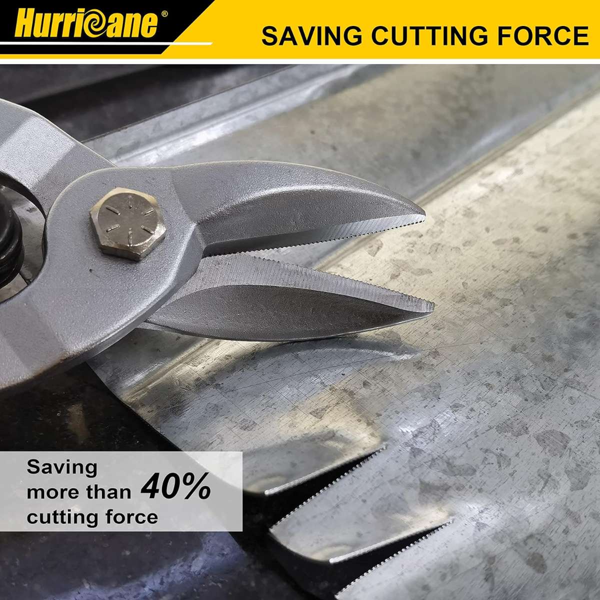 HURRICANE 10 INCH AVIATION TIN SHEARS