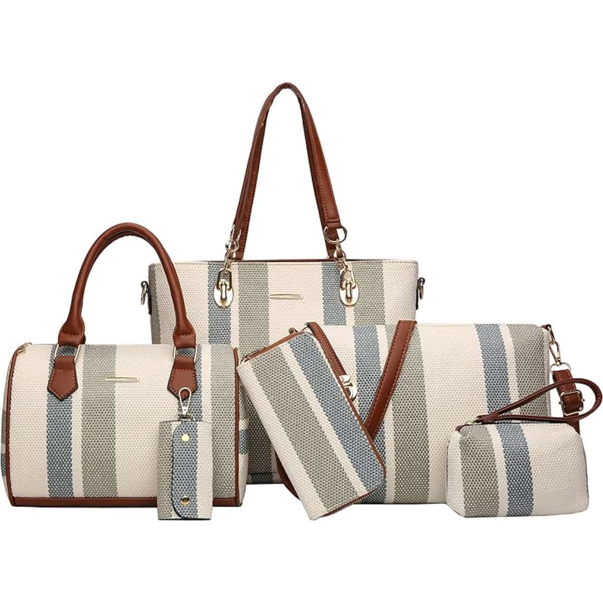 BAGSMART LARGE GYM BAG WITH YOGA MAT BUCKLE