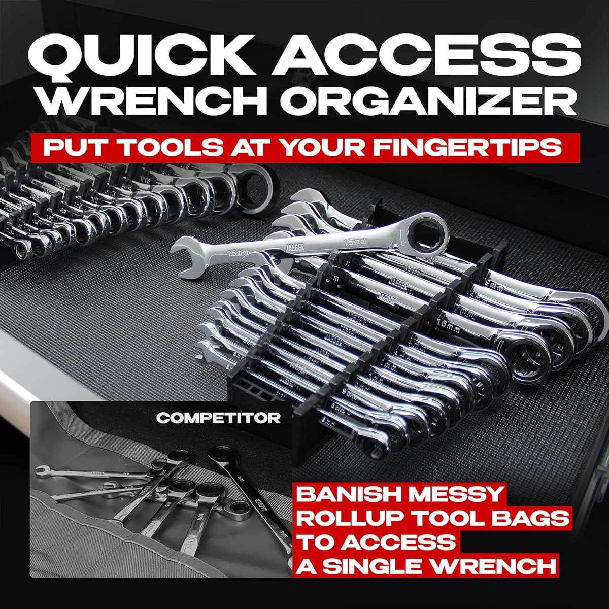 Jaeger 26pc ratchet wrench set