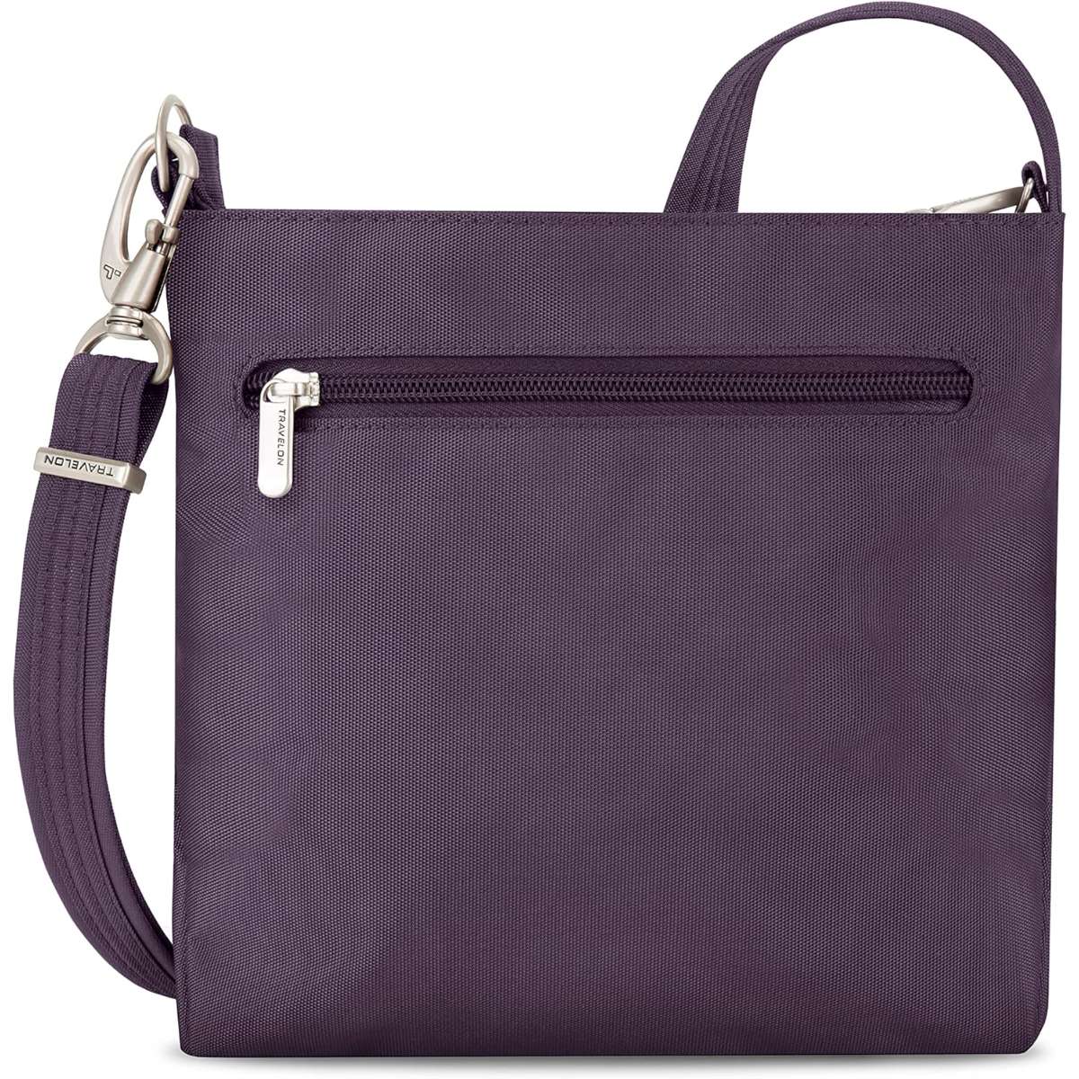 Travelon Women's Anti-Theft Classic Mini Satchel Purple, One Size