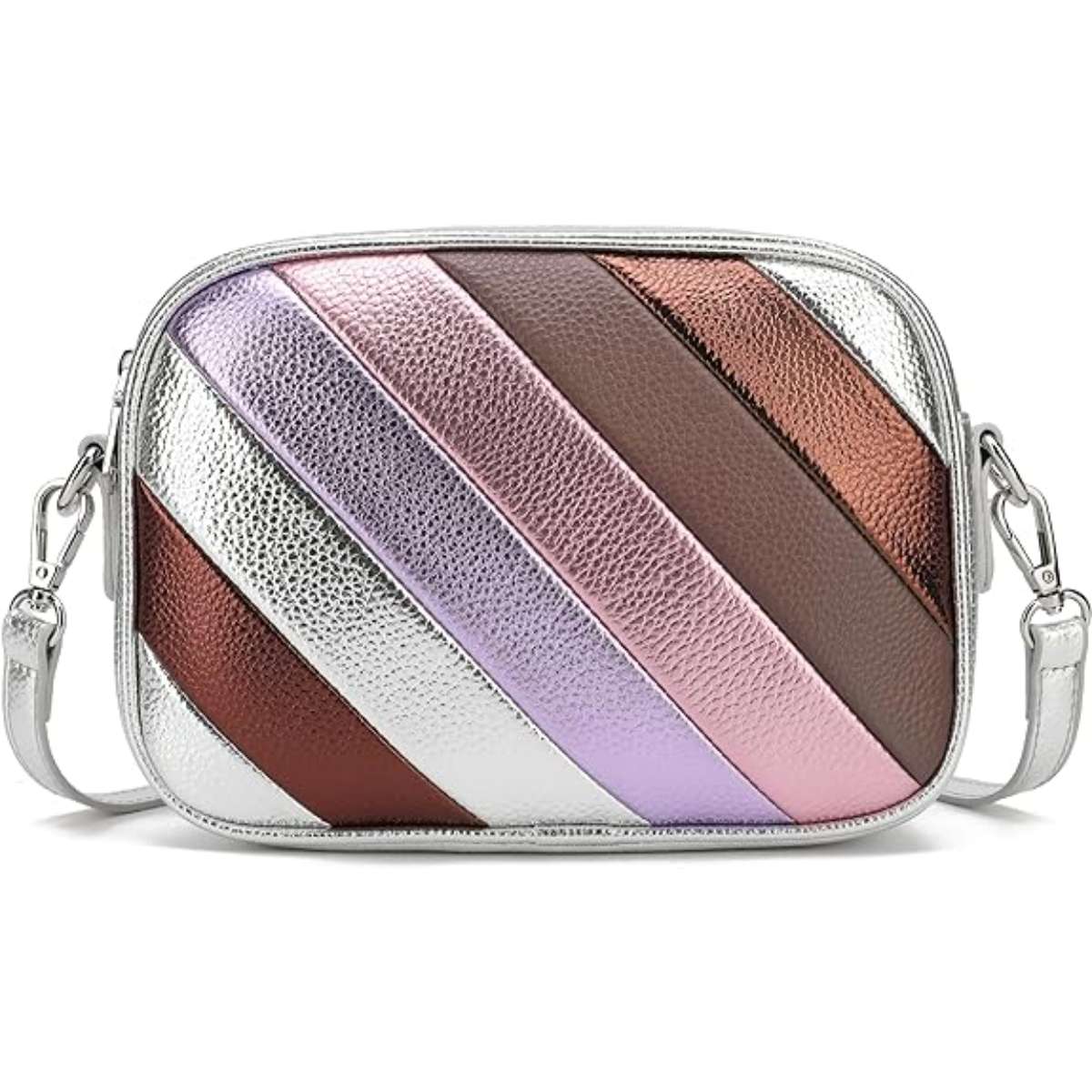 lola mae Quilted Crossbody Bag, Trendy Design Shoulder Purse
