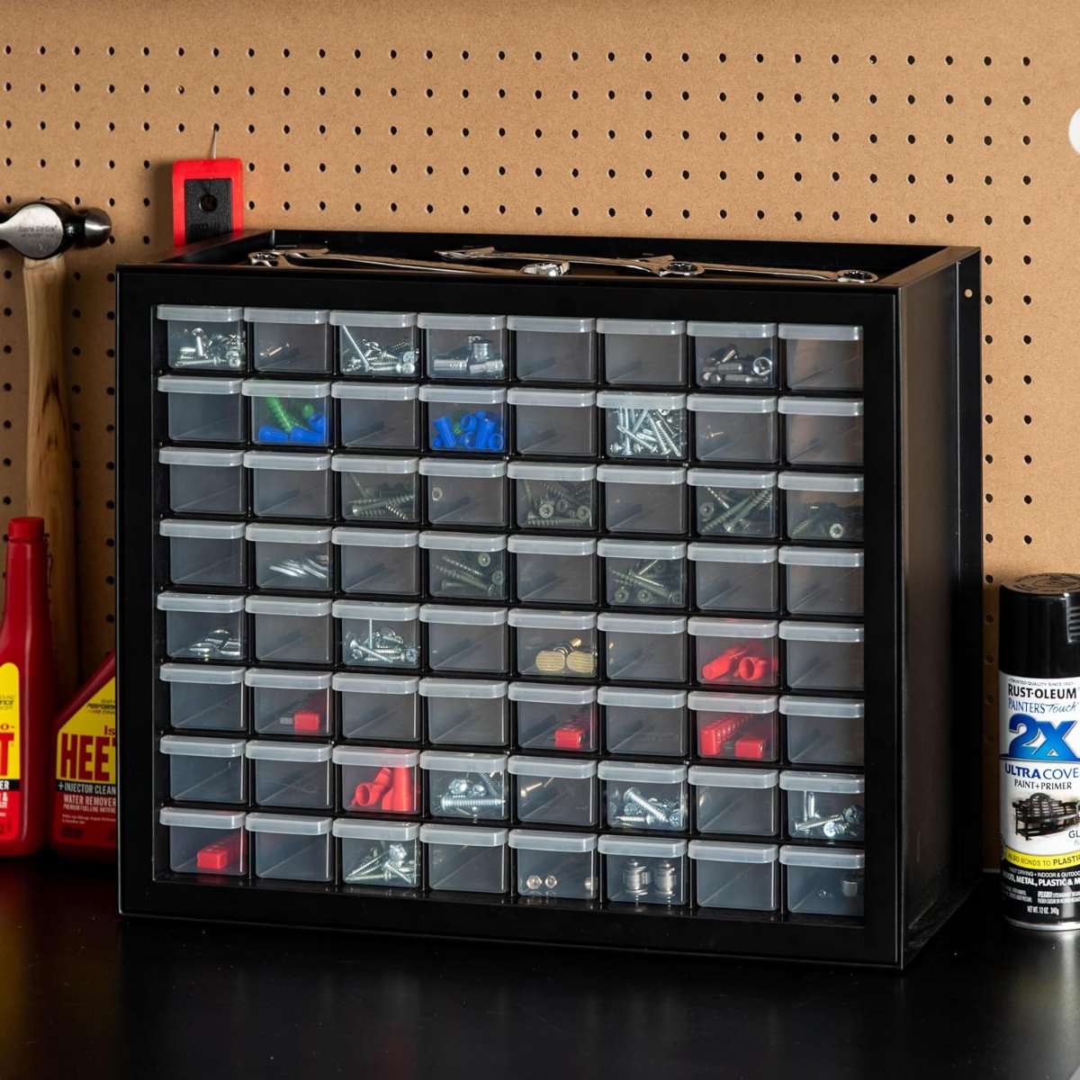 Ellis Usa Screw Storage Box - Black