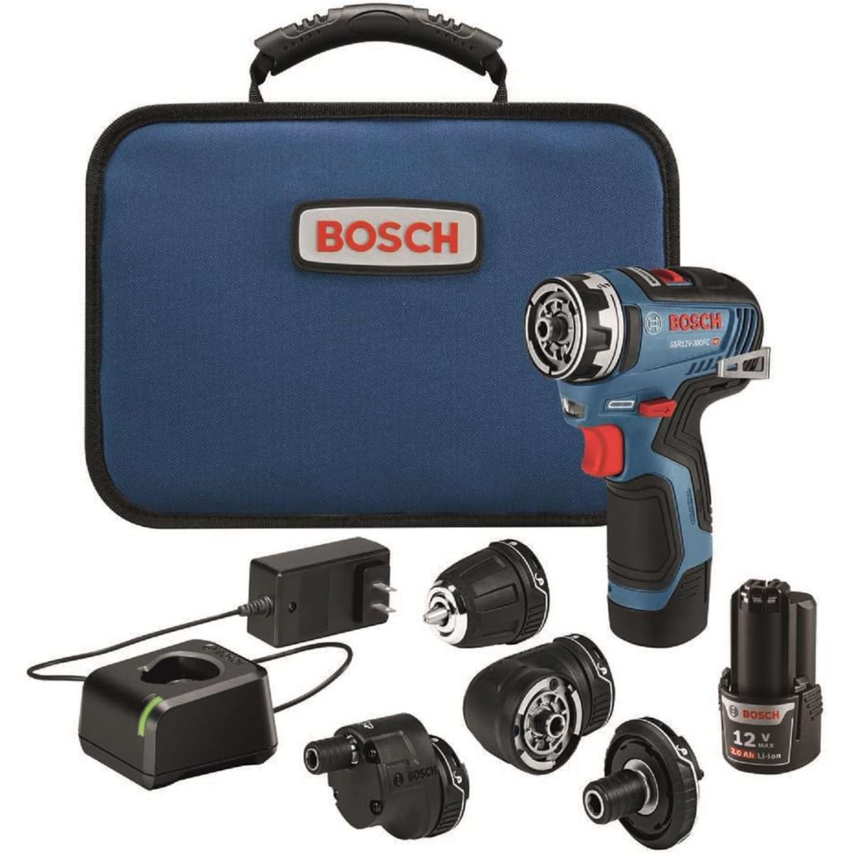 BOSCH GSR12V-300FCB22 12V Drill/Driver System